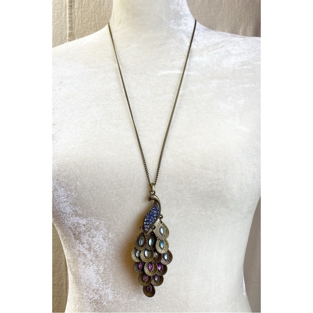 Beautiful Peacock Necklace